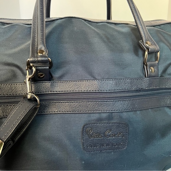 Vintage Pierre Cardin Nylon/Leather Duffel Bag - Picture 14 of 14